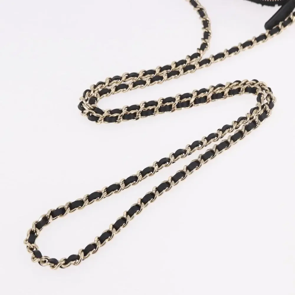 Chanel Matelasse Chain Shoulder Bag Black